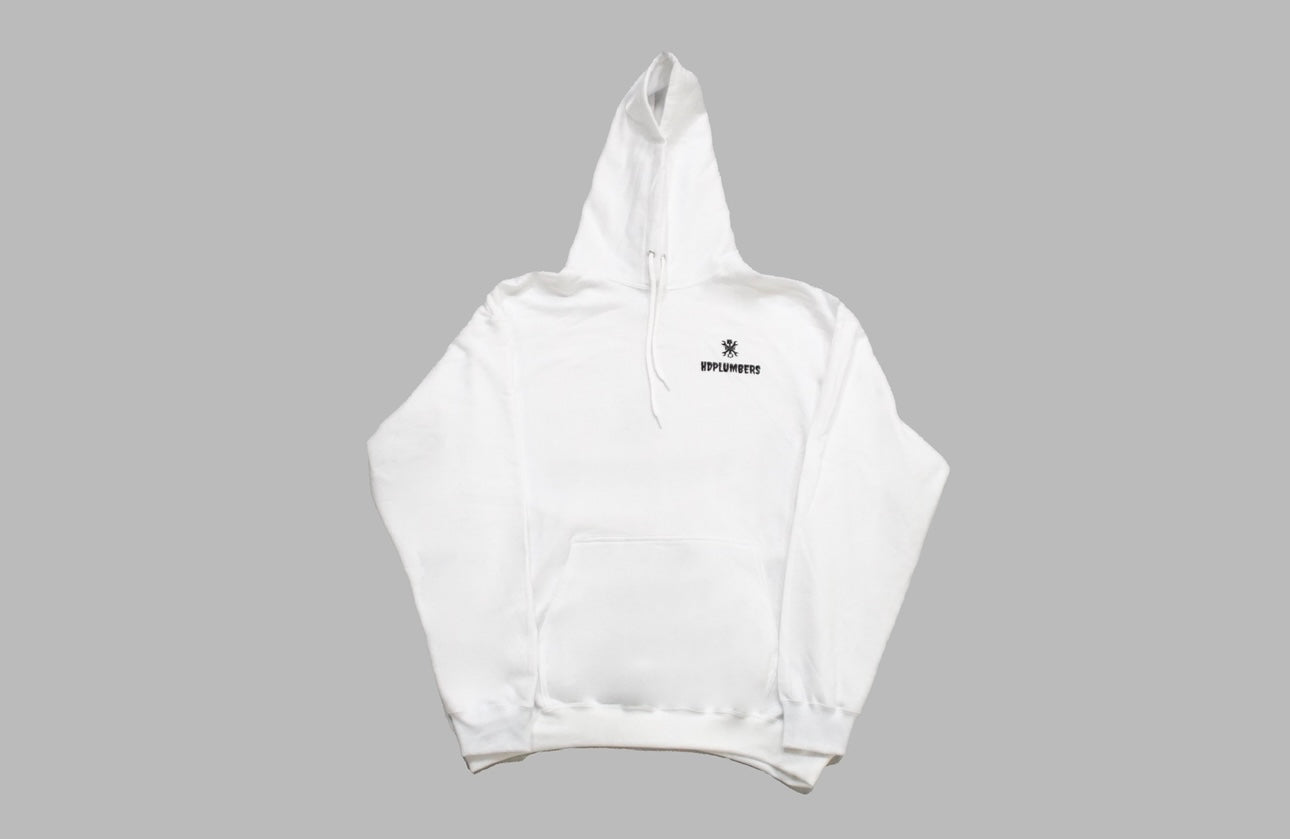 HDPLUMBERS Hoodie OG/White