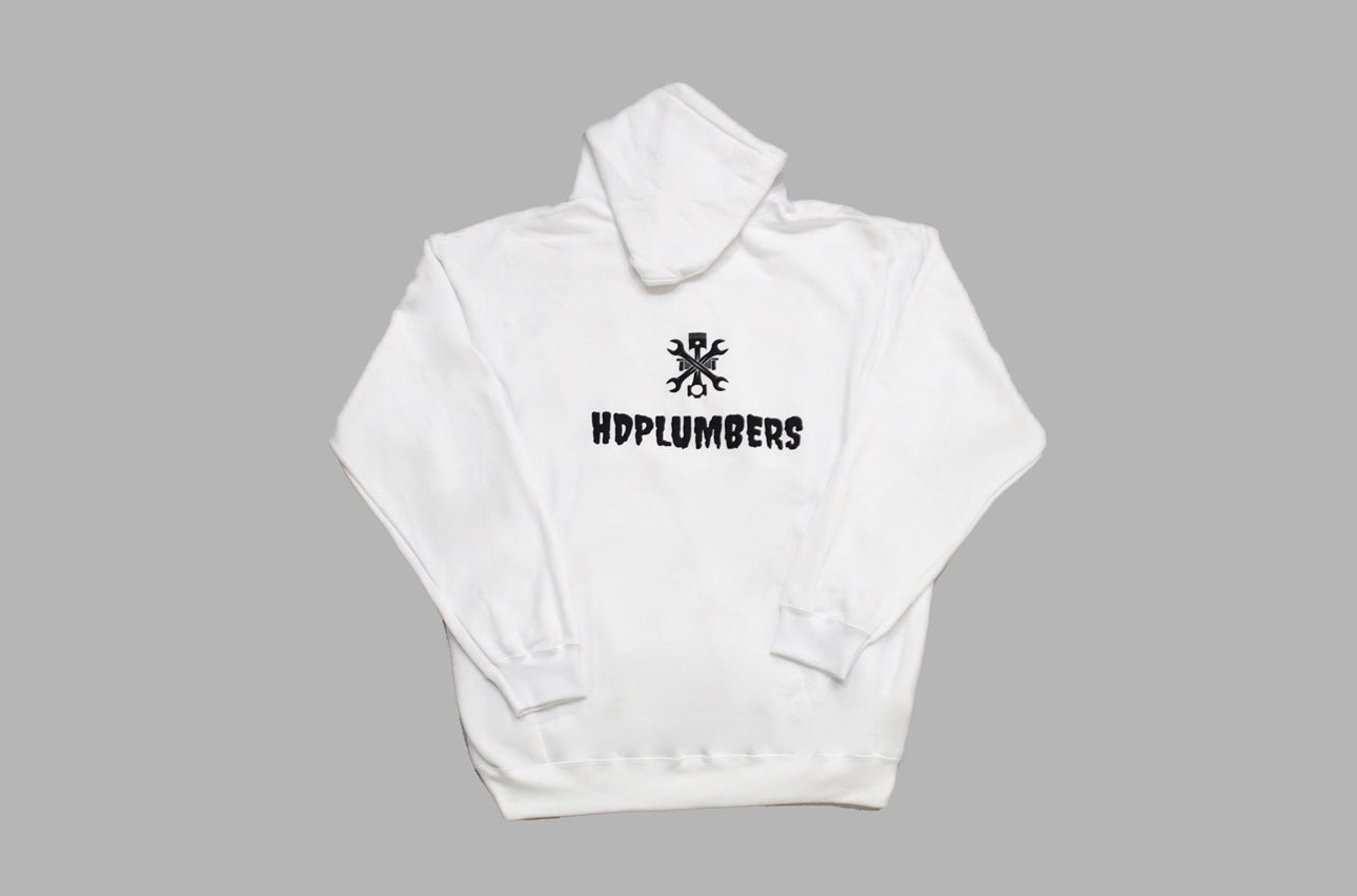 HDPLUMBERS Hoodie OG/White