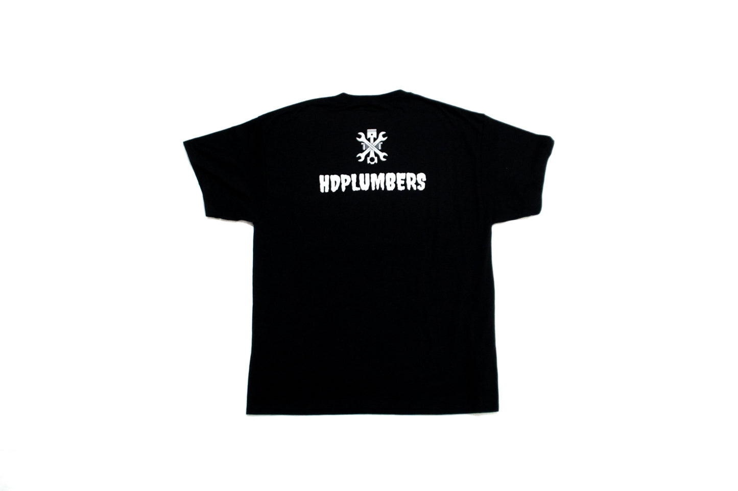 HDPLUMBERS Premium TShirt Black w/ White Logo