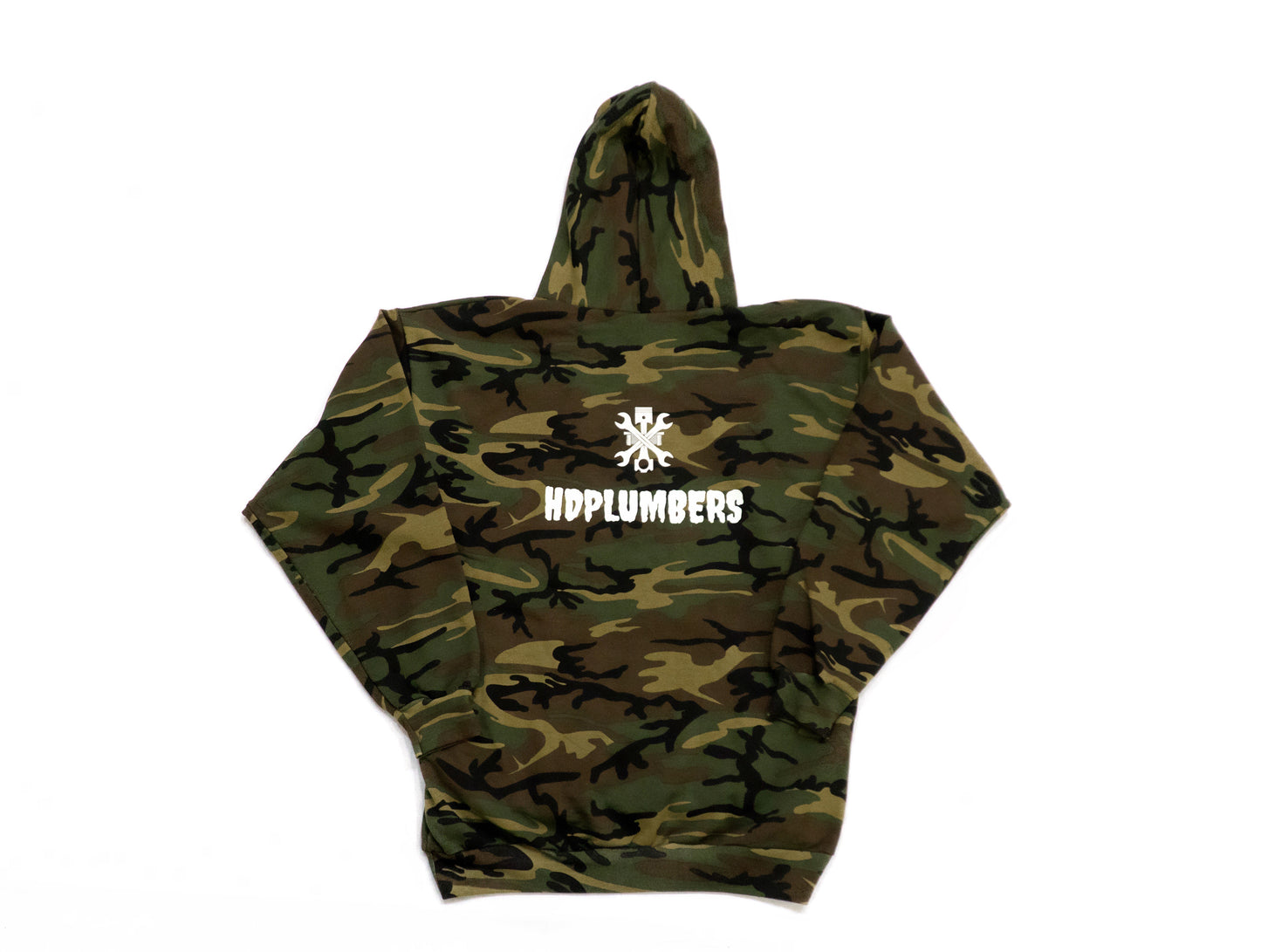 HDPLUMBERS Camo Hoodie